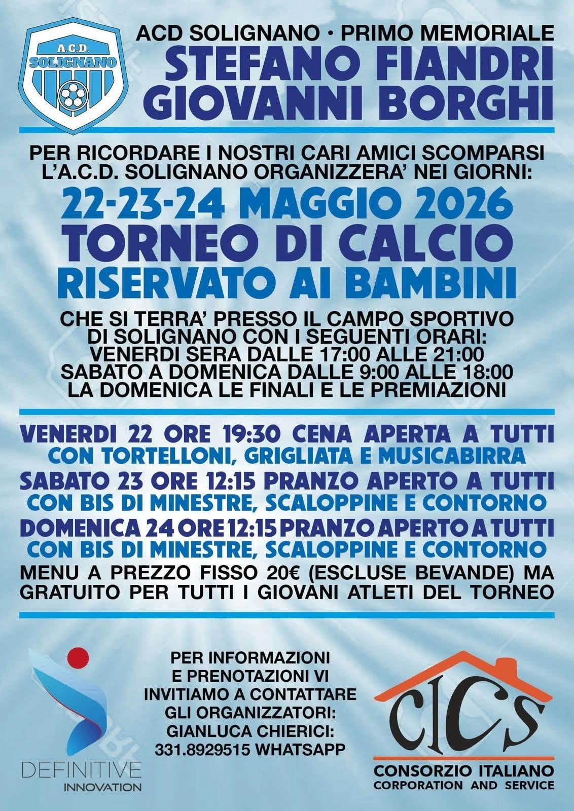 Memorial Fiandri - Borghi